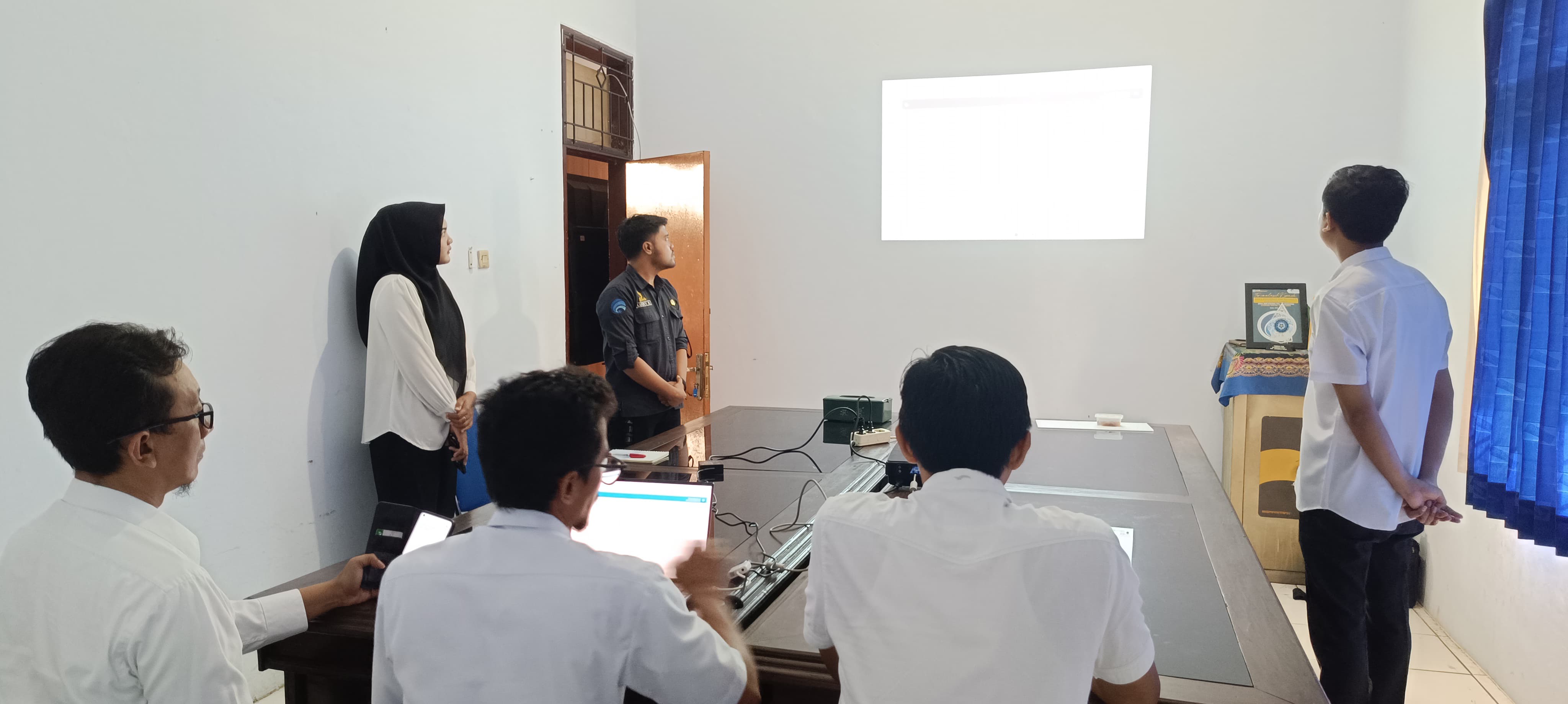 Kegiatan Pembahasan Perjanjian Kerja Sama dengan BSrE