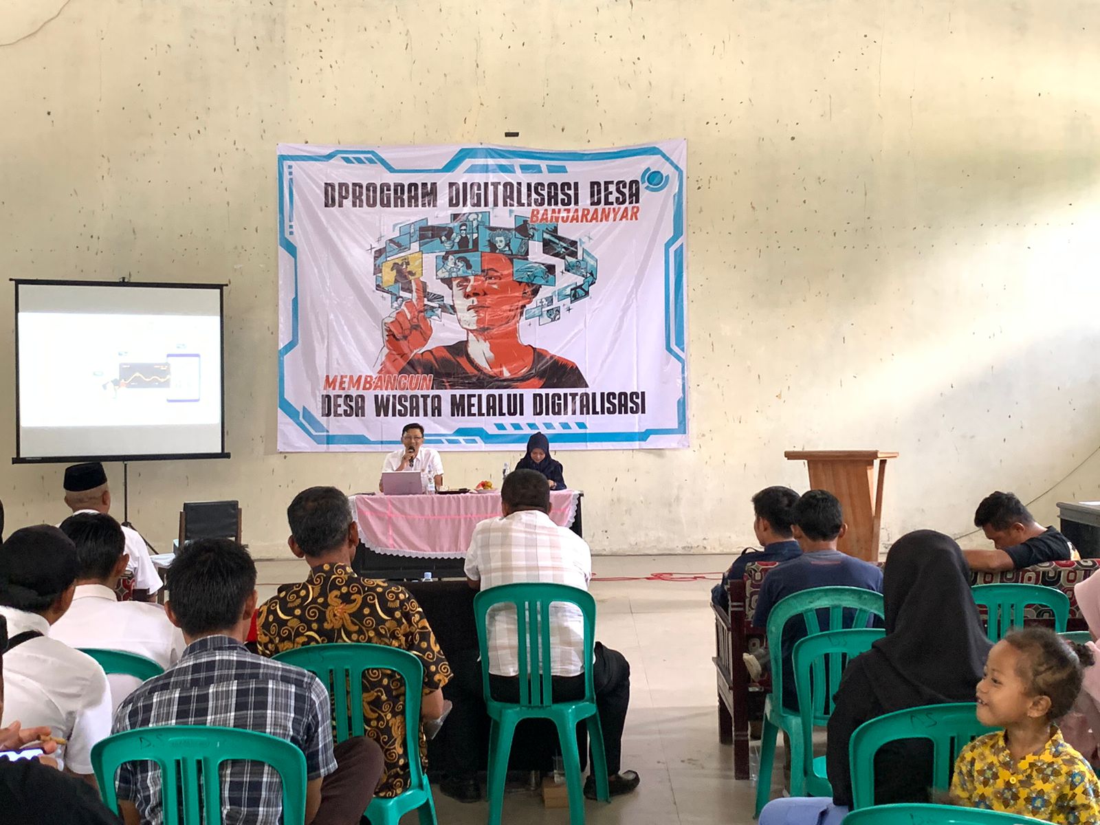 Bimbingan Teknis E-Office Desa di Desa Banjaranyar