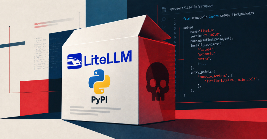 Kunci Master LiteLLM Bocor: Penyerang Menyadap Token GitHub dan Mengambil Aliran Rilis
